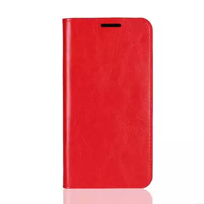 Xiaomi Pocophone F1 Case Genuine Leather Wallet - Red • $19.94