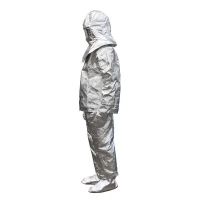 $129 • Buy L Size 1000°C Thermal Radiation Heat Resistant Aluminized Suit Fireproof Cloth