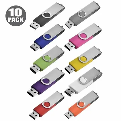 10 PACK - 1GB/8GB/64GB USB 2.0 Memory Stick Flash Pen Thumb Drive Storage U Disk • $16.50