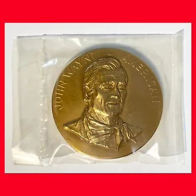 Sealed 1979 JOHN WAYNE AMERICAN US Mint BRONZE 3  MEDAL COIN Frank Gasparro • $23.13