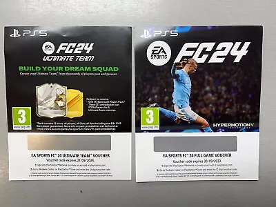 EA Sports FC 24 + Ultimate Team PlayStation 5 PS5 digital Code • £24.99