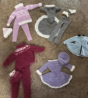 Vintage 1960s Barbie Winter Clothes Lot • $8