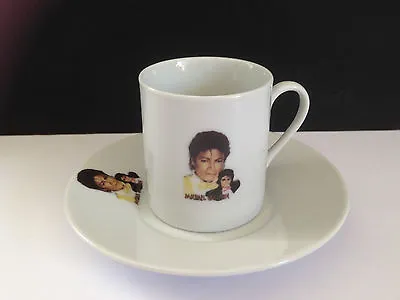 Michael Jackson Espresso Cup And Saucer • $17.26