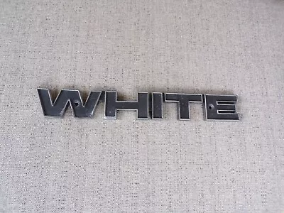 Vintage White  Truck Grill Emblem • $25