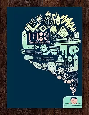 M83 May 19th 2023 Granada Theater Dallas Texas LTD AP Gig Concert Poster 18x24 • $70