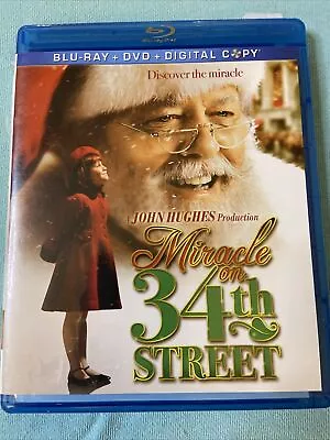 Miracle On 34th Street Blu Ray DVD Digital Copy Christmas Mara Wilson • $9.99