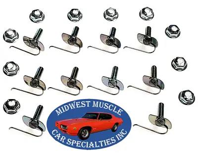 Molding Trim Clips 7/16 -5/8  Body Fender Door For Chrysler Dodge Plymouth10 B12 • $15.99