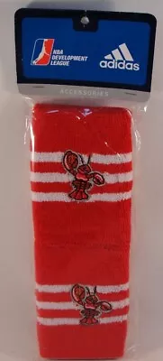 Maine Red Claws NBA D League Adidas Wristbands Sweatband Red White • $12.99