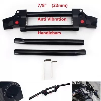 ATV 7/8  22mm CNC Anti Vibration Handlebar For Yamaha Raptor 350 660 700 Banshee • $100.95