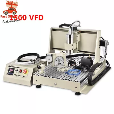 USB 3Axis / 4Axis/ 5Axis CNC 6040Z Router Engraver Miller Drilling Machine 1.5KW • $1220