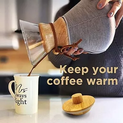 Coffee Cozy Glass Protected With Lid-6 Cups • £19.99