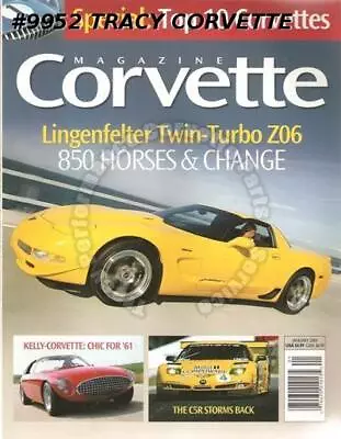 January 2004 Corvette Lingenfelter Twin Turbo ZO6 Corvette Finest Hour C5Rs • $17