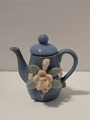 Vintage Miniature Coffee/Tea Pot With Flower Decoration Made In Occupied Japan • $10