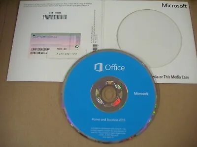 MS Microsoft Office 2013 Home And Business Full English Version DVD =BRAND NEW= • $229.95