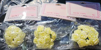 Mini Paper And  ROSE BUDSBouquet DIY Crafts - 3Bunches • $7.20