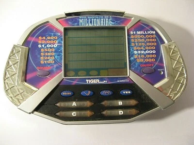 £6.21 • Buy Who Wants To Be A Millionaire Handheld Game In Good Working Cond/with Batteries.