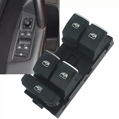 Electric Power Window Main Control Switch For VW Golf MK7 Passat B8 • $13.33