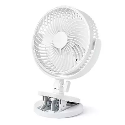 6-inch  Style Desktop Or Clip-on AC Electric Personal Indoor Fan With 2 Speeds • $13