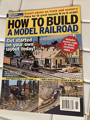 Model Railroader How To Build A Model Railroad - Winter 2013 • $9.99