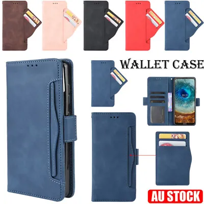 Wallet Case For Nokia C30 C21 C31 C01 Plus G21 G20 G11 G60 Leather Flip Cover • $13.39