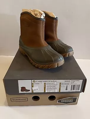 NEW LaCrosse 5” Aero Timber Top Slip-on Ladies Winter Boots Size 7. Waterproof • £86.77
