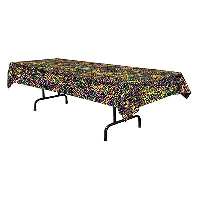 Mardi Gras Beads Tablecover • $8.22