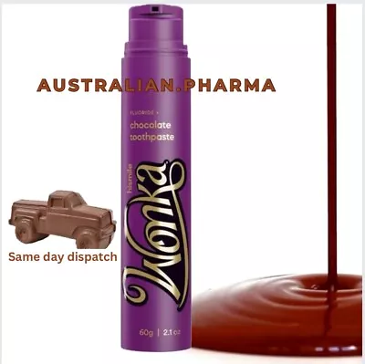 Hismile Toothpaste Wonka Chocolate 60g-NEW BY HISMILE • $18