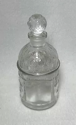 Vtg Empty Guerlain France Bee Perfume Bottle & Stopper Eau De Cologne 6.5  • $29.75