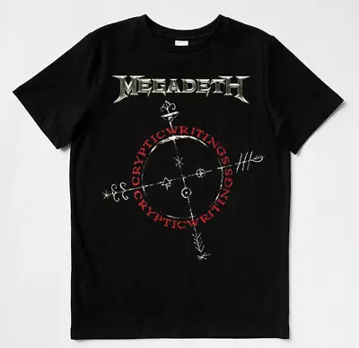 Megadeth Cryptic Writings Vintage T Shirt 1997 Tour Tee Shirt • $13.99