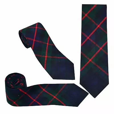 Neck Ties For Men's Scottish Kilt Various Clan Tartan Acrylic Wool/Kilt Neck Tie • £10.99