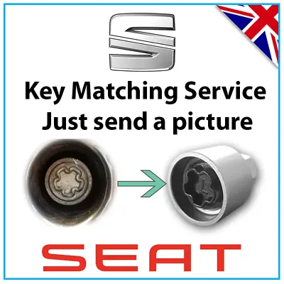 For SEAT VAG Security Master Locking Lock Wheel Nut Key Bolt UK Matching LWNK • $31.10