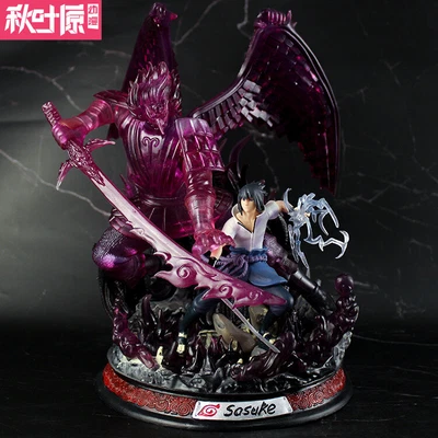 $21.50 • Buy NEW Naruto Uchiha Sasuke PVC Figure Model Statue Big Move Susanoo Toy 32CM