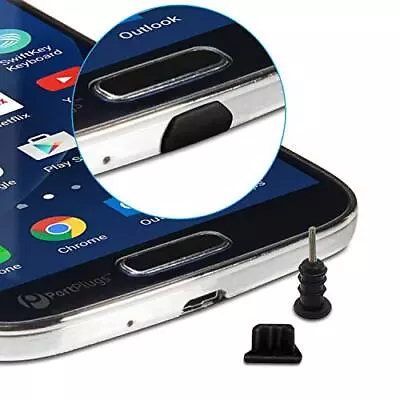 PortPlugs Anti Dust Plugs For Android Micro USB Port & 3.5mm Earphone Jack • $10.69