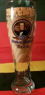 Beautiful Swirled Glass 0.5L German Beer Glass - HACKER-PSCHORR WEISSE  • $9.95