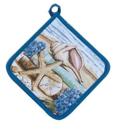 $9.95 • Buy Sea Shell  Stories Of The Sea  Pot Holder V0072