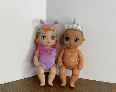 $9.88 • Buy Zapf Creation Baby Born Surprise 4.5” Mini Baby Doll Lot Of 2