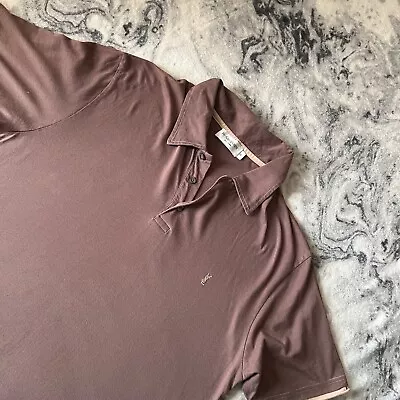 Yves Saint Laurent Polo Shirt YSL Vintage Tshirt Double Layer Short Sleeve XL • £29.99