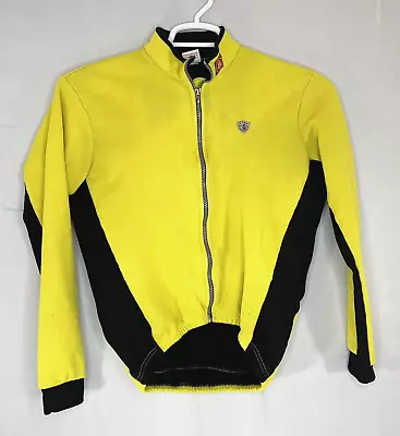 Exte-odo Thermal Jersey Men's Medium Yellow Wind Stopper-used/flaws -Vintage • $16