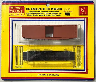 Micro-Trains Line N Scale Box Car Kit Undecorated RR Red NIP • $11.99
