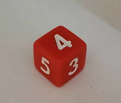 Electronic Mall Madness 1996 Red Number Dice Replacement Parts • $14.84