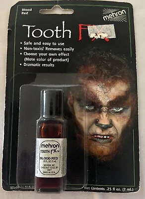 Mehron Tooth FX Blood Red • $7.99