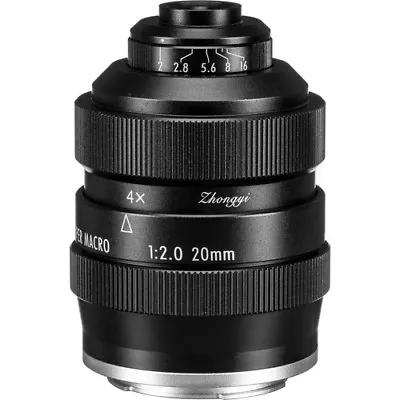 Zhongyi Mitakon 20mm F/2 4.5X Super Macro Lens For Micro 4/3 Mount M4/3 OM-D GH4 • £159.12