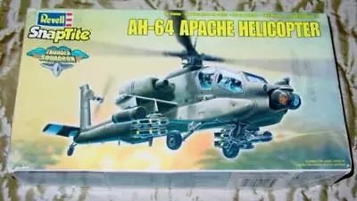 Revell - AH-64 APACHE HELICOPTER - 1/72 Scale SnapTite Model Kit (UNBUILT) NIB • $14.99