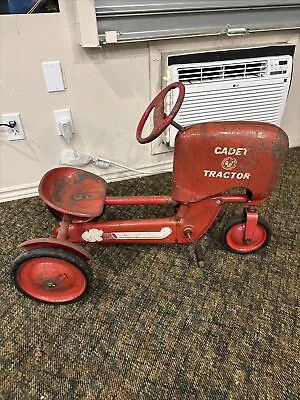 Vintage Cadet Metal Pedal Tractor Toy • $299.99