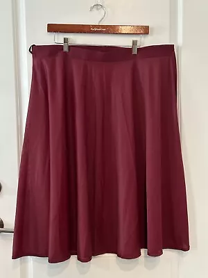 Capezio Ballet Dance Skirt Maroon / Red Wrap Skirt Women One Size Made In USA • $9