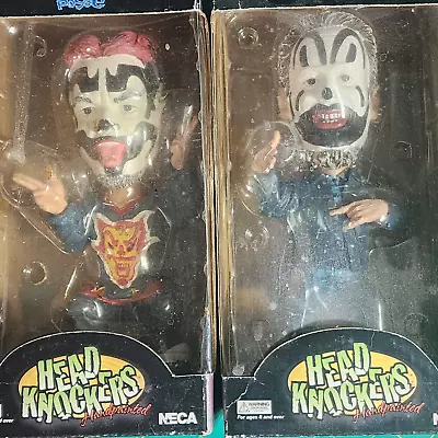 NECA Insane Clown Posse (ICP) Head Knockers LOT Violent J Shaggy 2 Dope Juggalo • $100