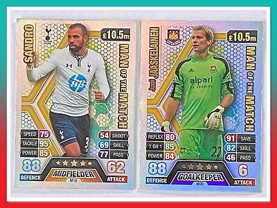 £1.50 • Buy 13/14 Topps Match Attax Extra Premier League Trading Cards  -  Man Of The Match