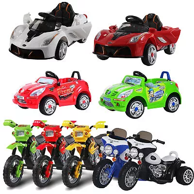 Electric Ride On Car Motorbike Tricycle Kids Ride On Car Children Walker Battery • £60.99