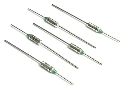 $11.99 • Buy 5 Each New Microtemp ® Zegbqj G4a00 167c Tf Thermal Cutoff Fuse