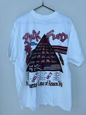 Vintage Pink Floyd A Momentary Lapse Of Reason Tee Jays Sof Tee XL • $40